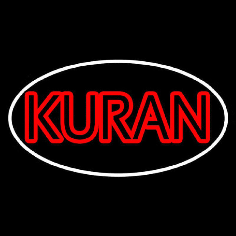 Kuran With Border Neon Sign
