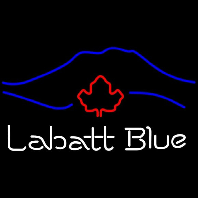 Labatt Blue Mountain Beer Sign Neon Sign