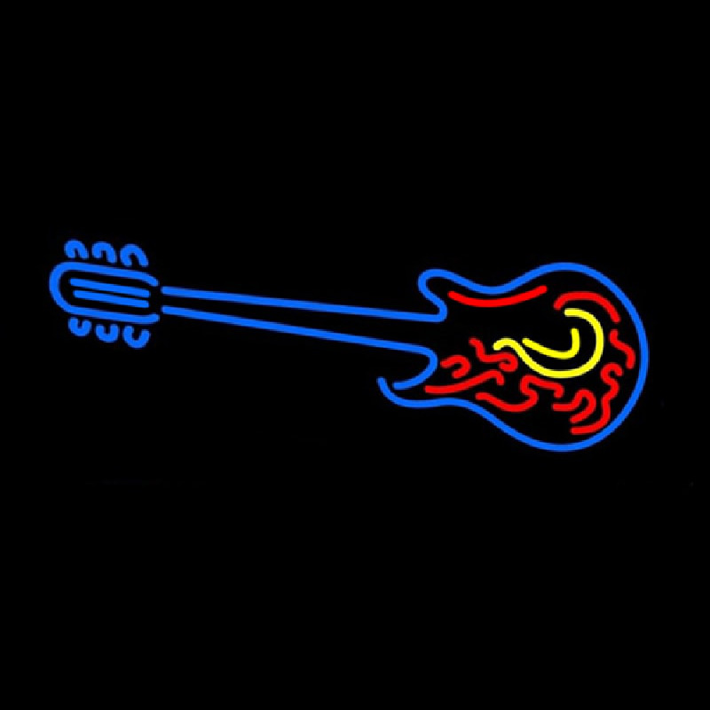 Logo Guitar Neon Sign