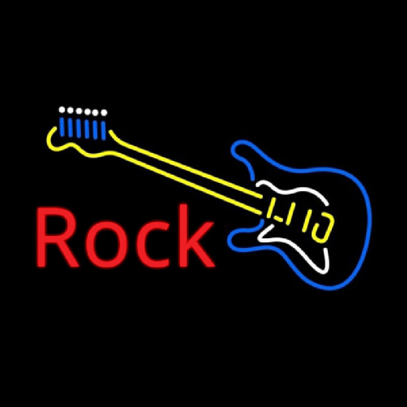 Logo Of Guitar Neon Sign
