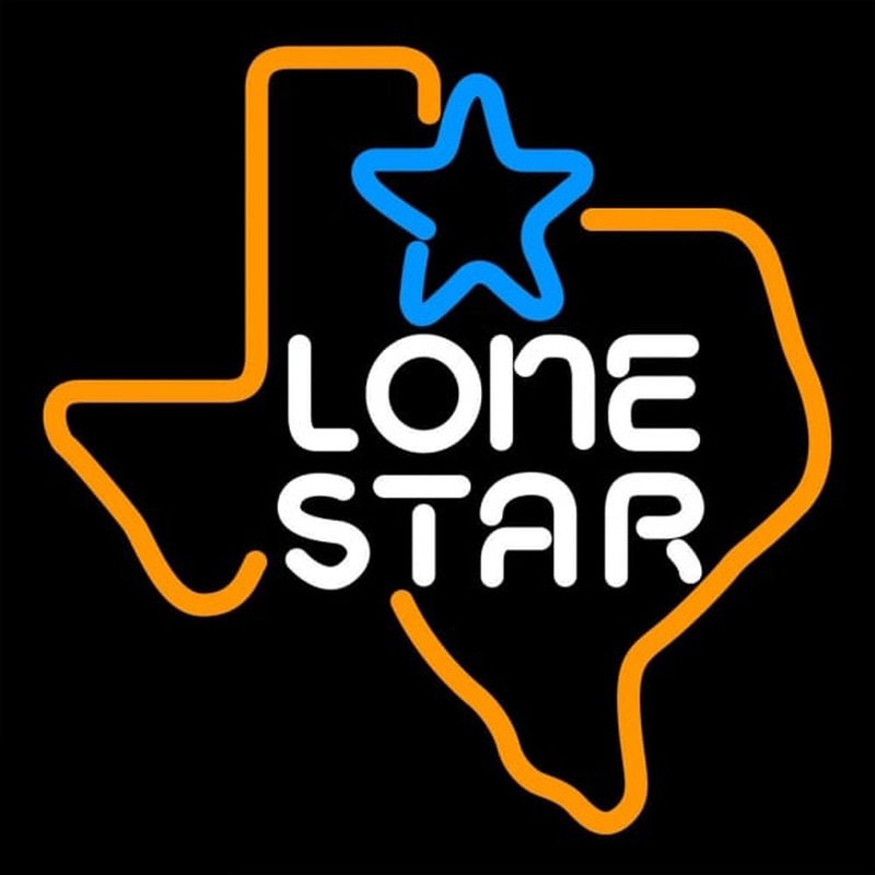 Lone Star Neon Sign