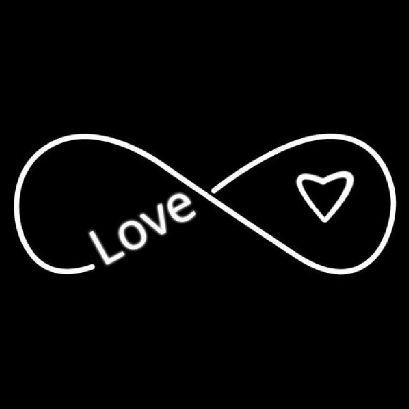 Love Infinity Neon Sign