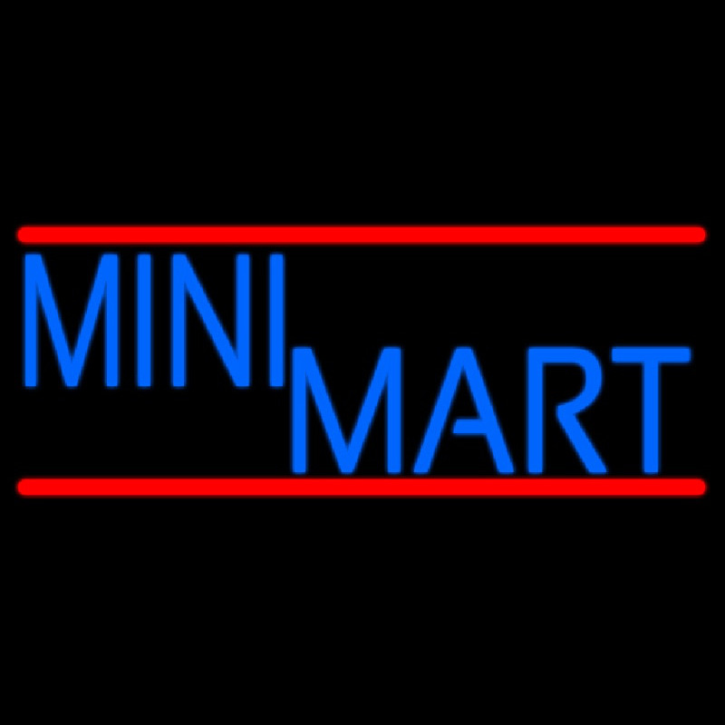 Mini Mart Neon Sign