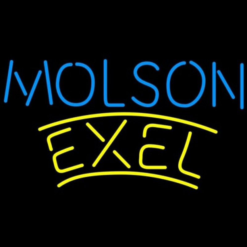 Molson Exel Neon Sign