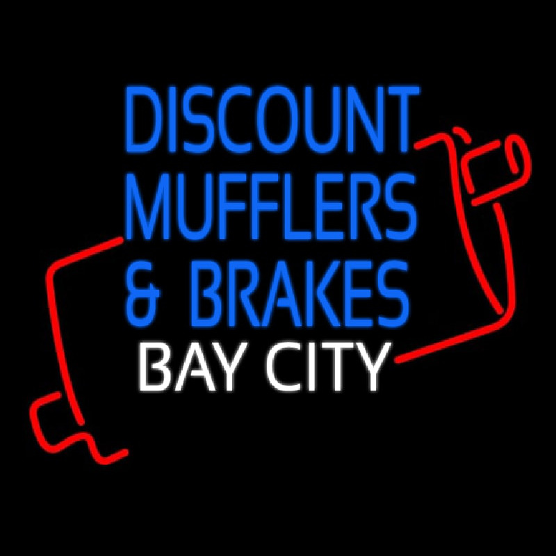 Mufflers And Brakes Neon Sign