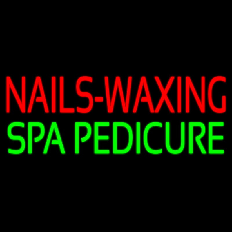 Nails Wa ing Spa Pedicure Neon Sign