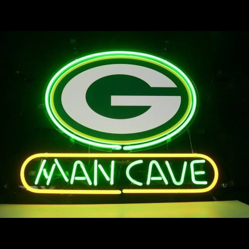 New Greenbay Packer Man Cave Neon Sign