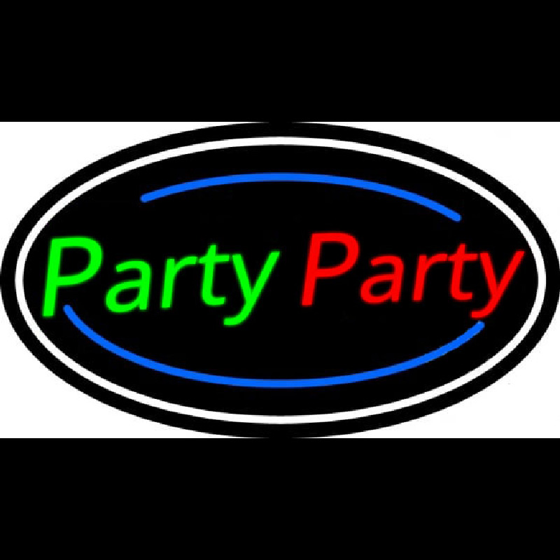Party Party 2 Neon Sign