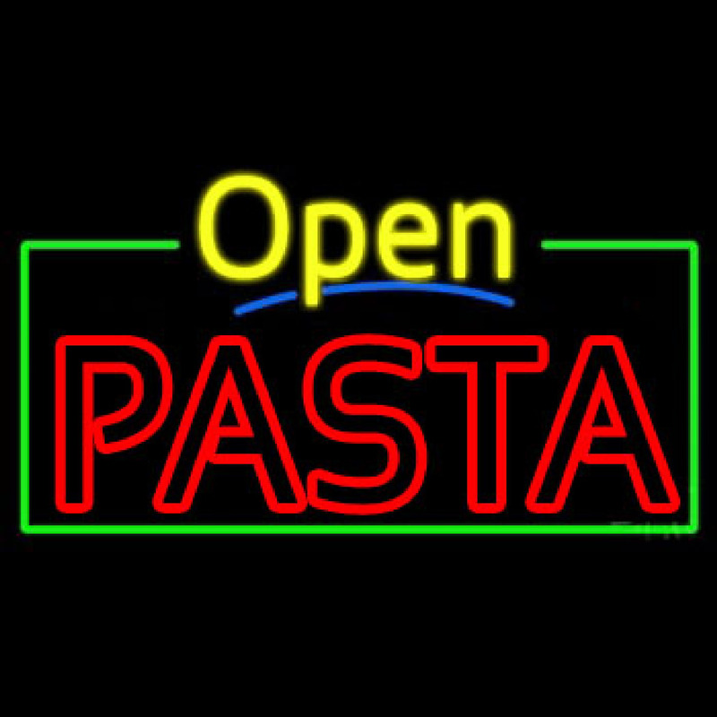 Pasta Open Neon Sign