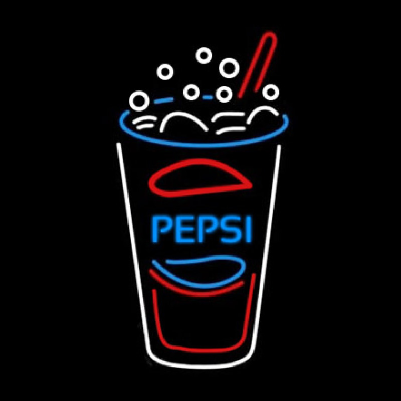 Pepsi Cup Neon Sign