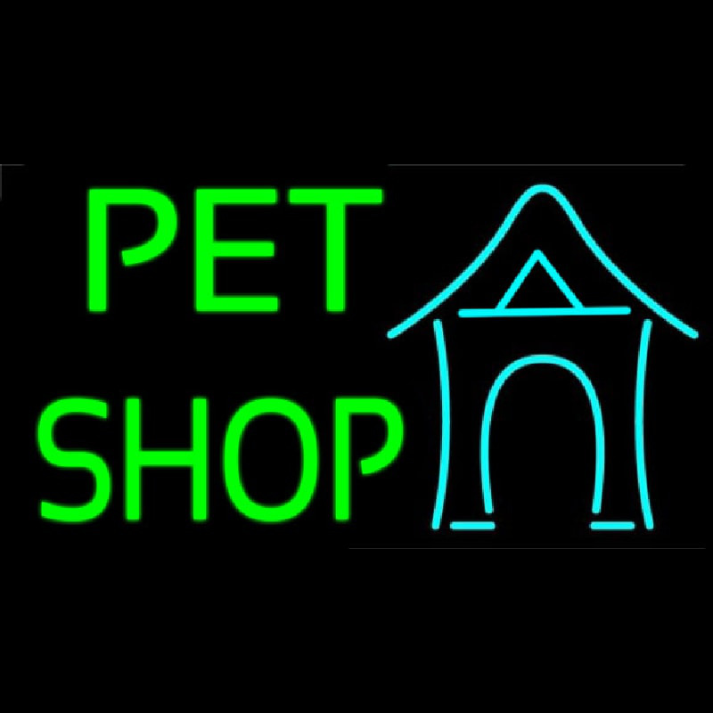 Pet Shop 1 Neon Sign