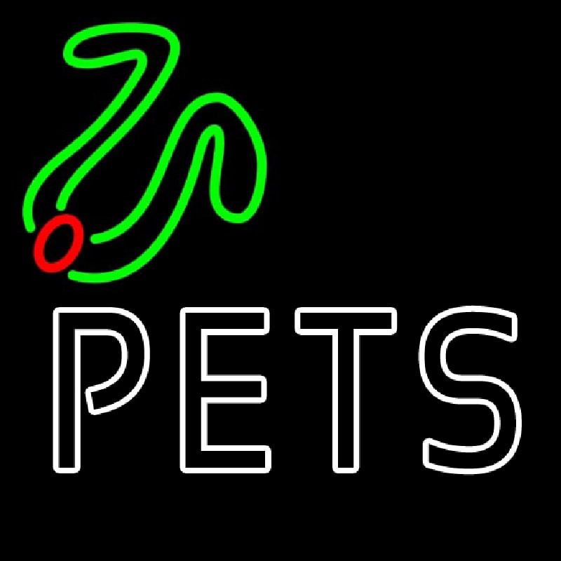 Pets Neon Sign