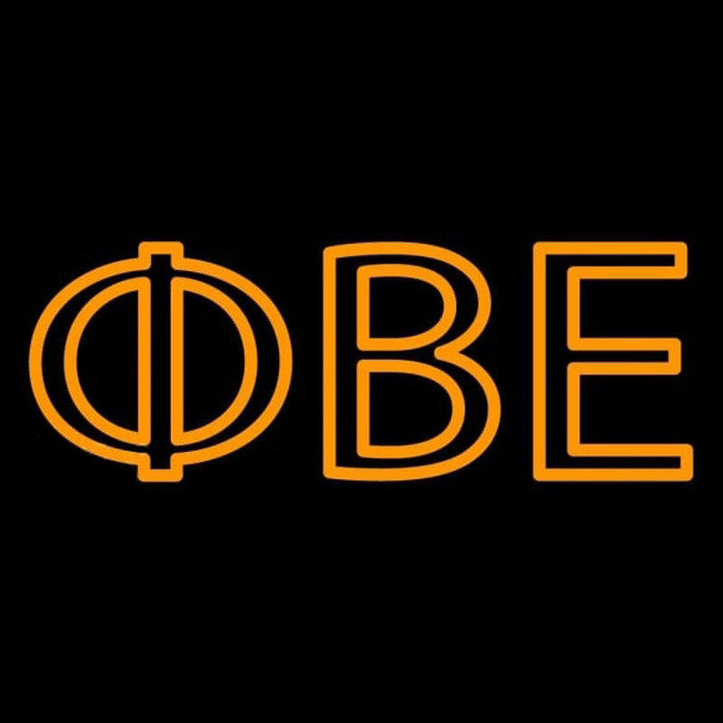 Phi Beta Epsilon Neon Sign