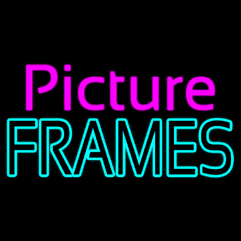 Picture Frames 1 Neon Sign