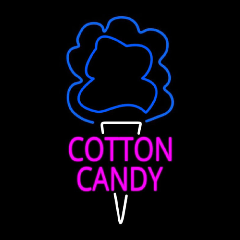 Pink Cotton Candy Neon Sign