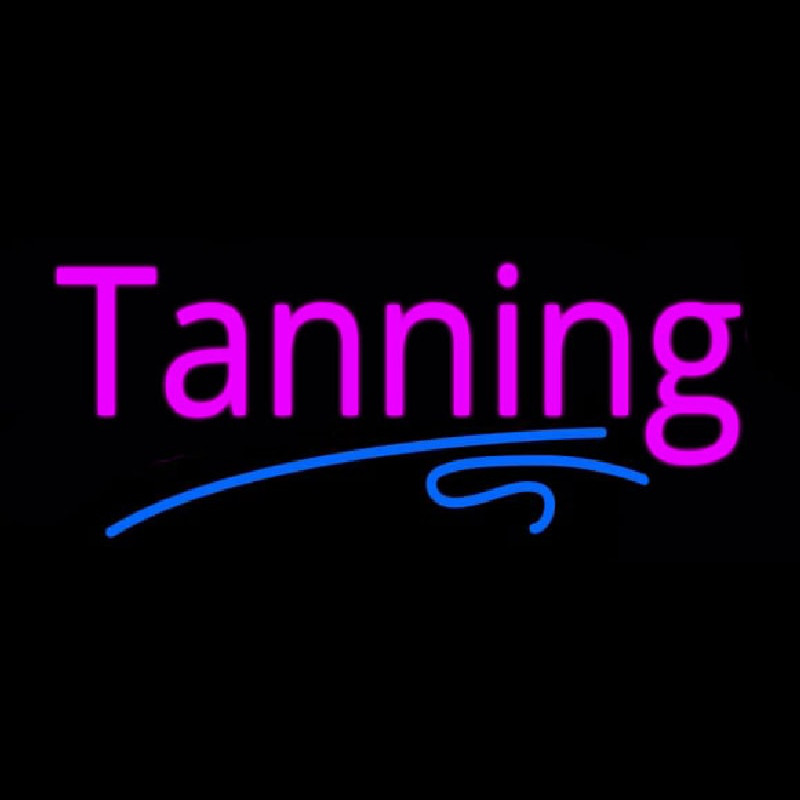 Pink Tanning Neon Sign