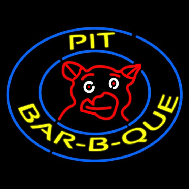 Pit Bbq Neon Sign