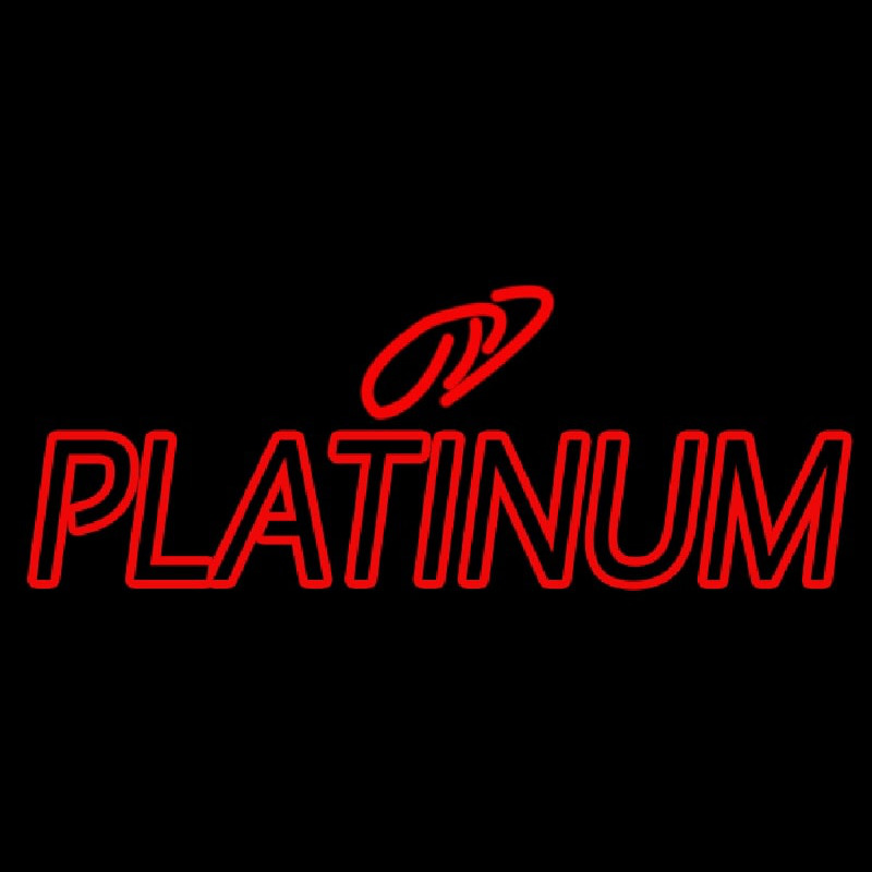 Platinum Neon Sign