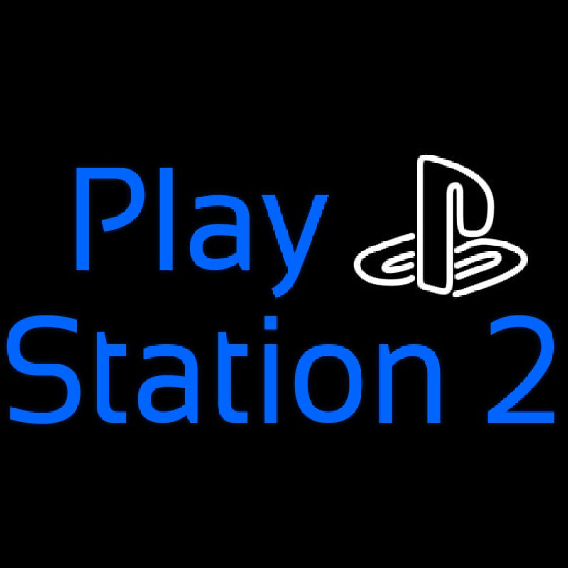 Playstation 2 Neon Sign