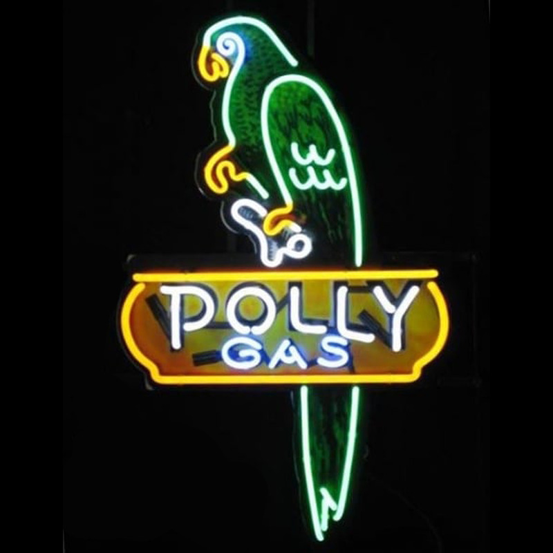 Polly Gas Neon Sign