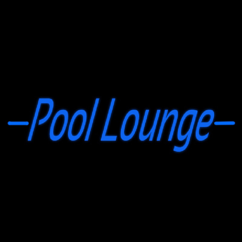 Pool Lounge Neon Sign