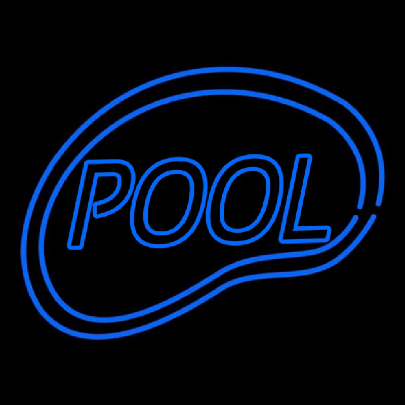 Pool Swimming Neon Sign