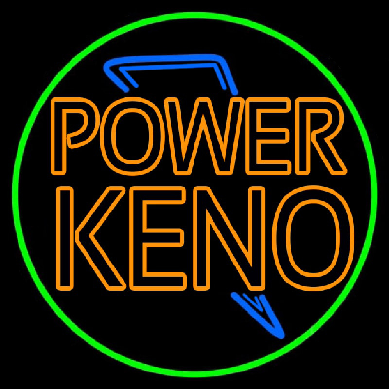 Power Keno 1 Neon Sign