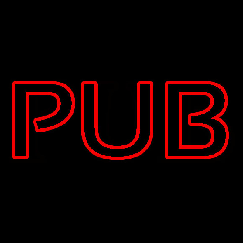 Pub Red Neon Sign