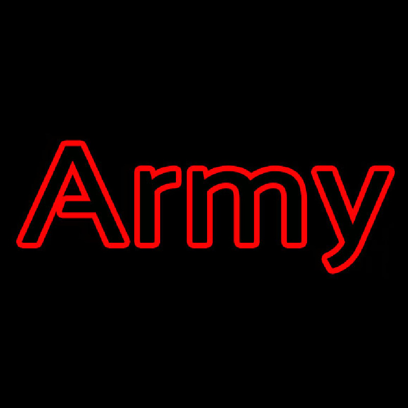 Red Army Neon Sign