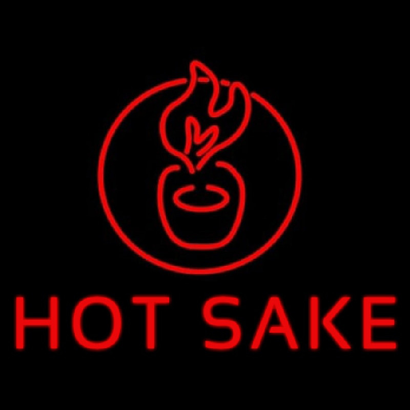 Red Hot Sake Neon Sign