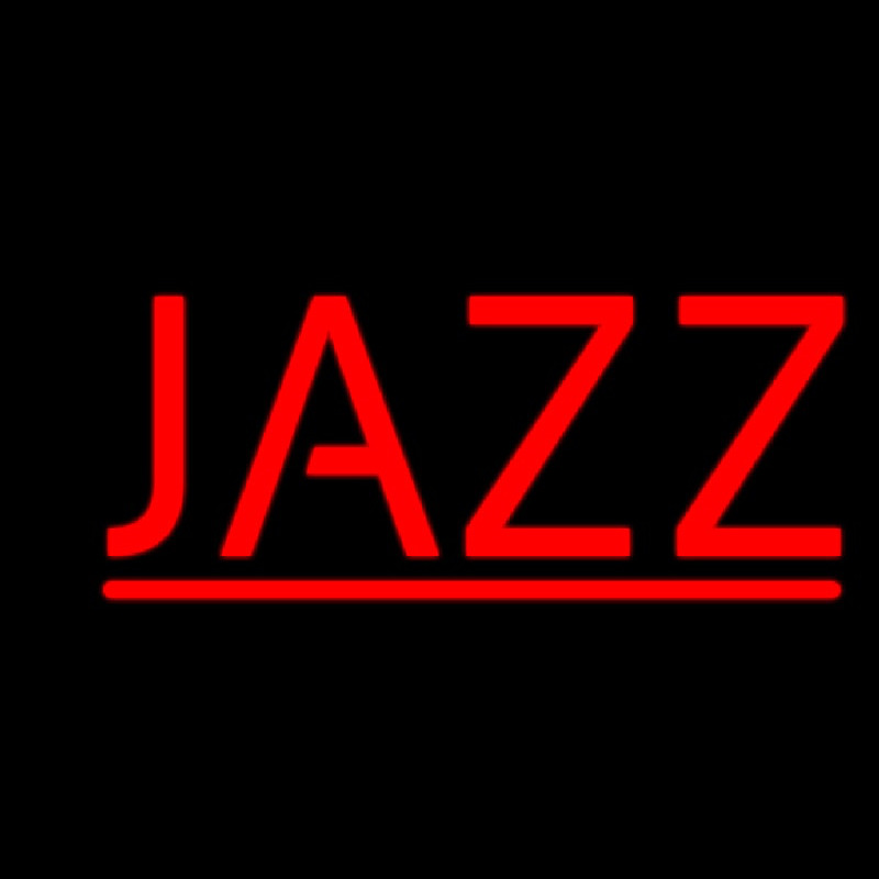 Red Jazz Block 2 Neon Sign