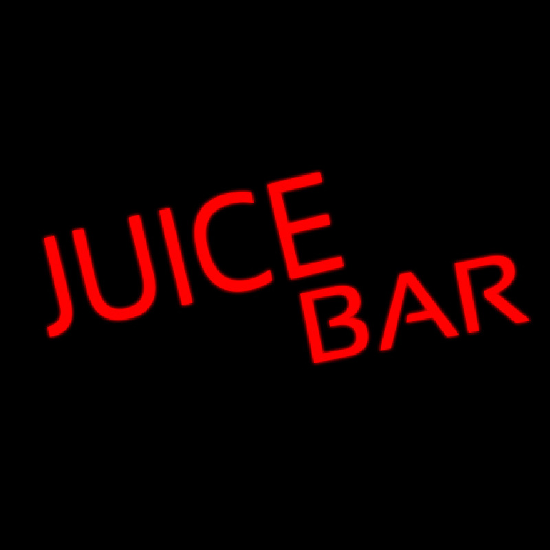 Red Juice Bar Neon Sign