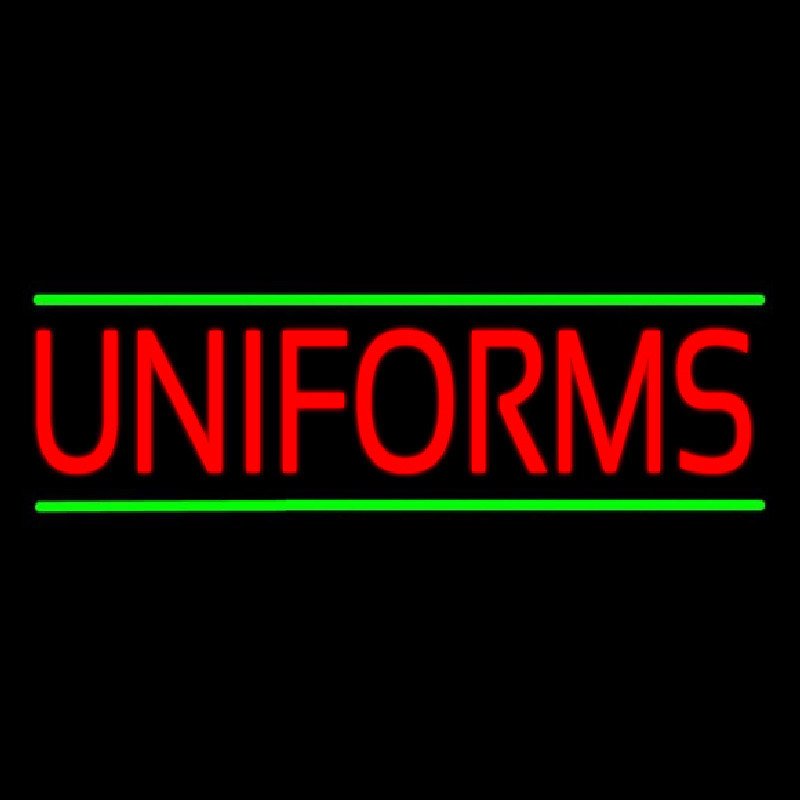 Red Uniforms Neon Sign