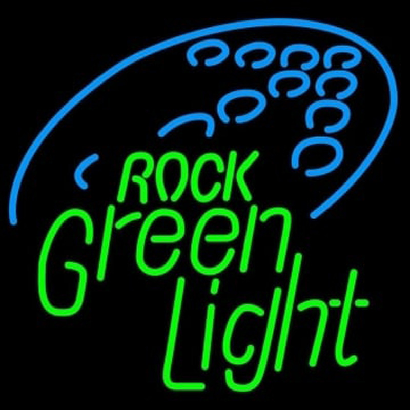Rolling Rock Green Light Neon Sign