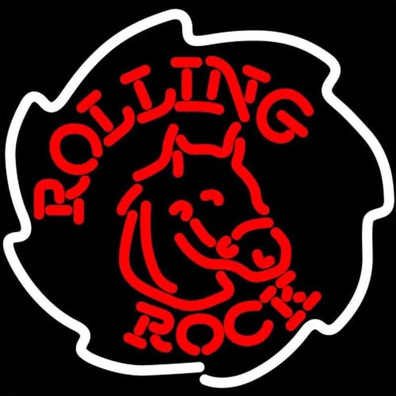 Rolling Rock Neon Sign
