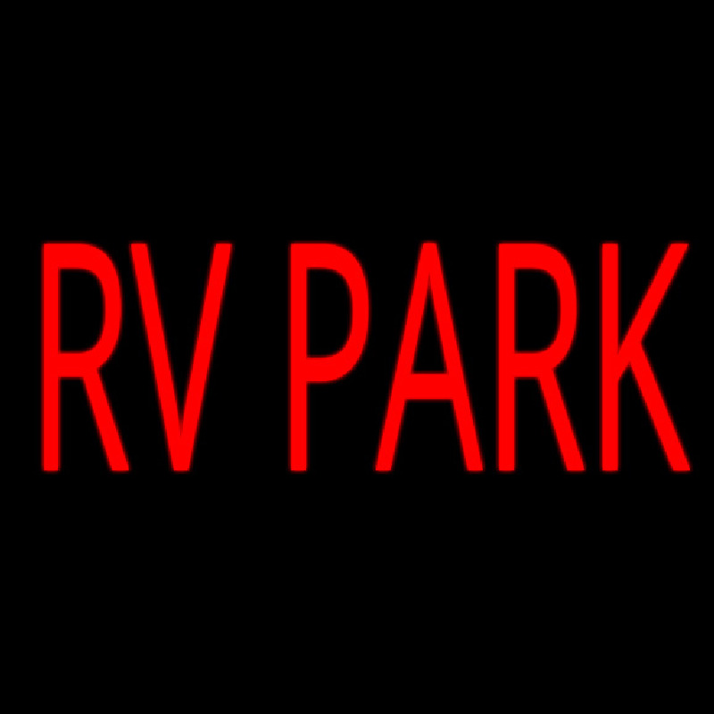 Rv Park Neon Sign