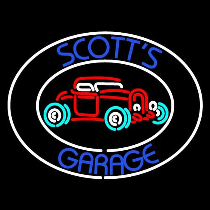 Scotts Garage Neon Sign