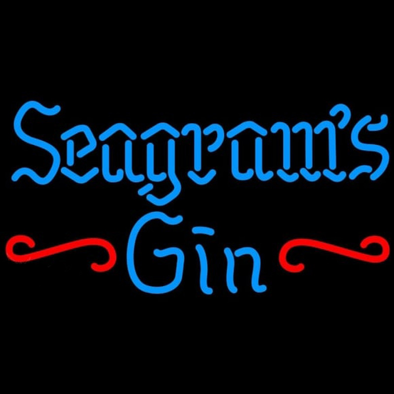 Seagrams 7 Promotional Gin Beer Sign Neon Sign