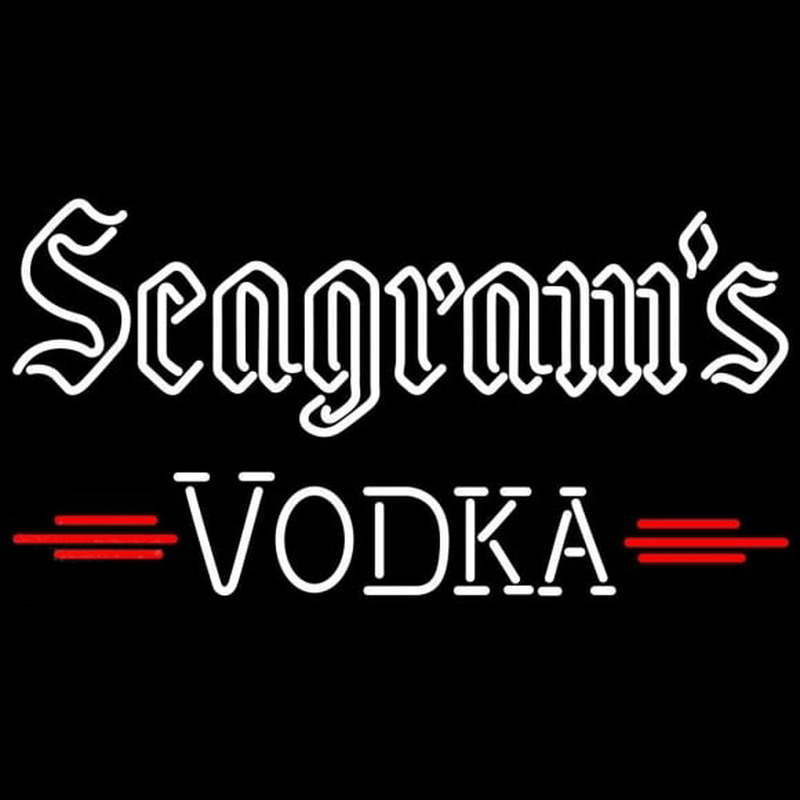 Seagrams Vodka Beer Sign Neon Sign