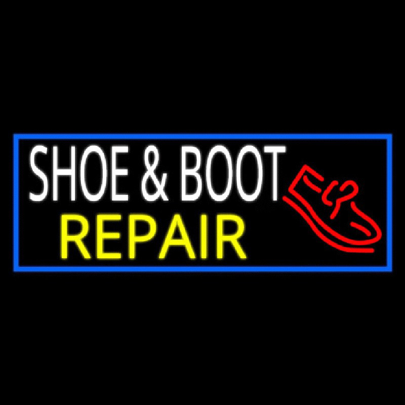 Shoe And Boot Repair Neon Sign