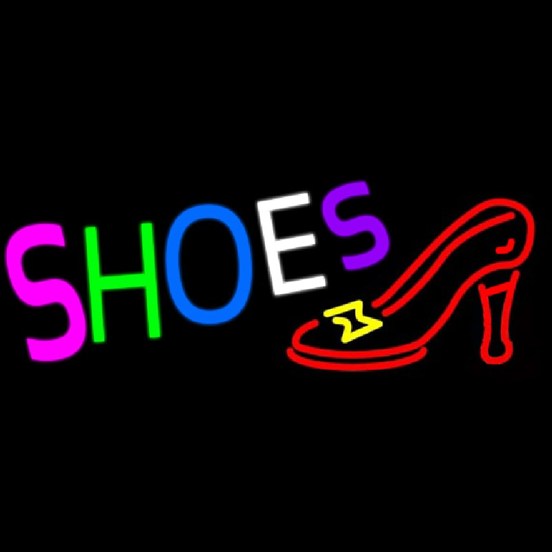Shoes With Sandal Neon Sign