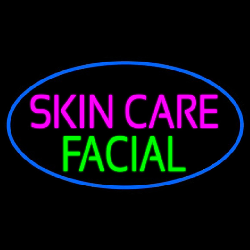 Skin Care Facial Neon Sign