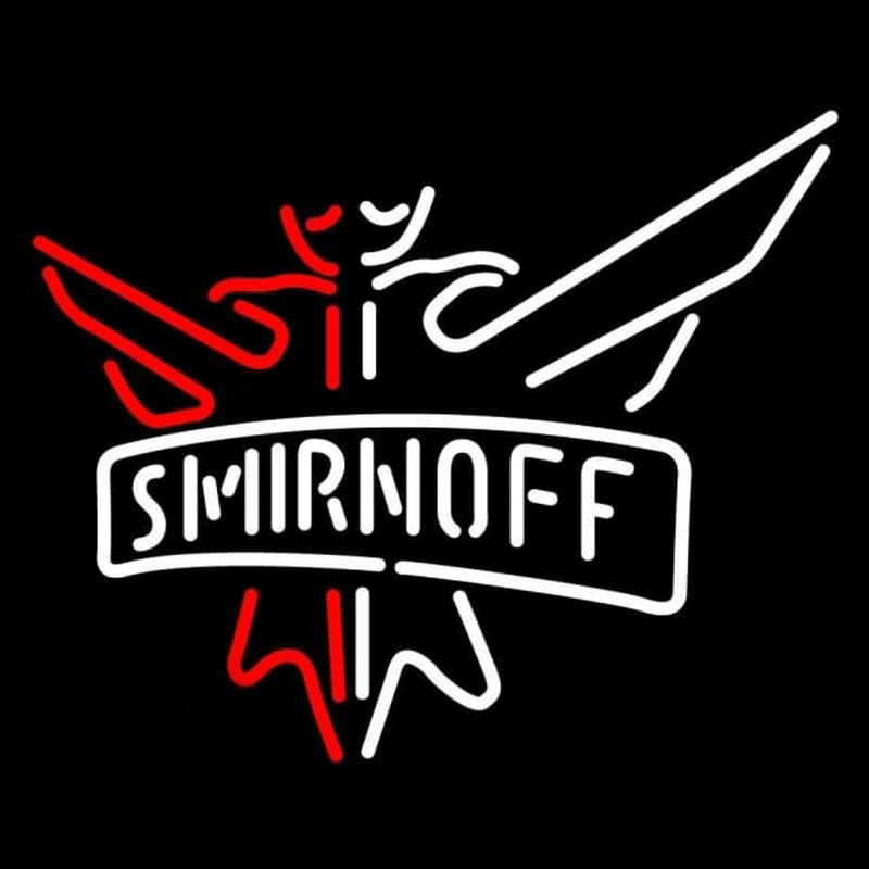 Smirnoff Eagle Neon Sign