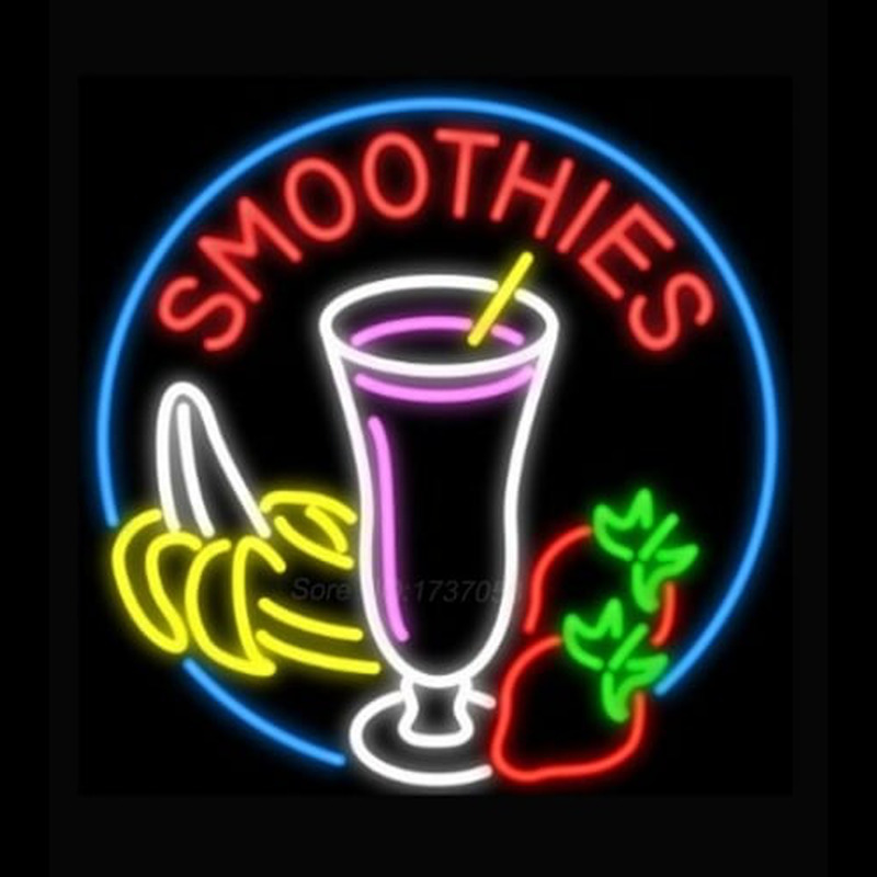 Smoothies with Fruit Neon Sign