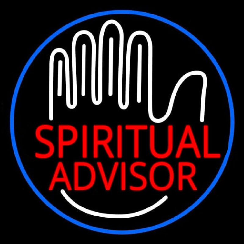Spiritual Advisor Neon Sign