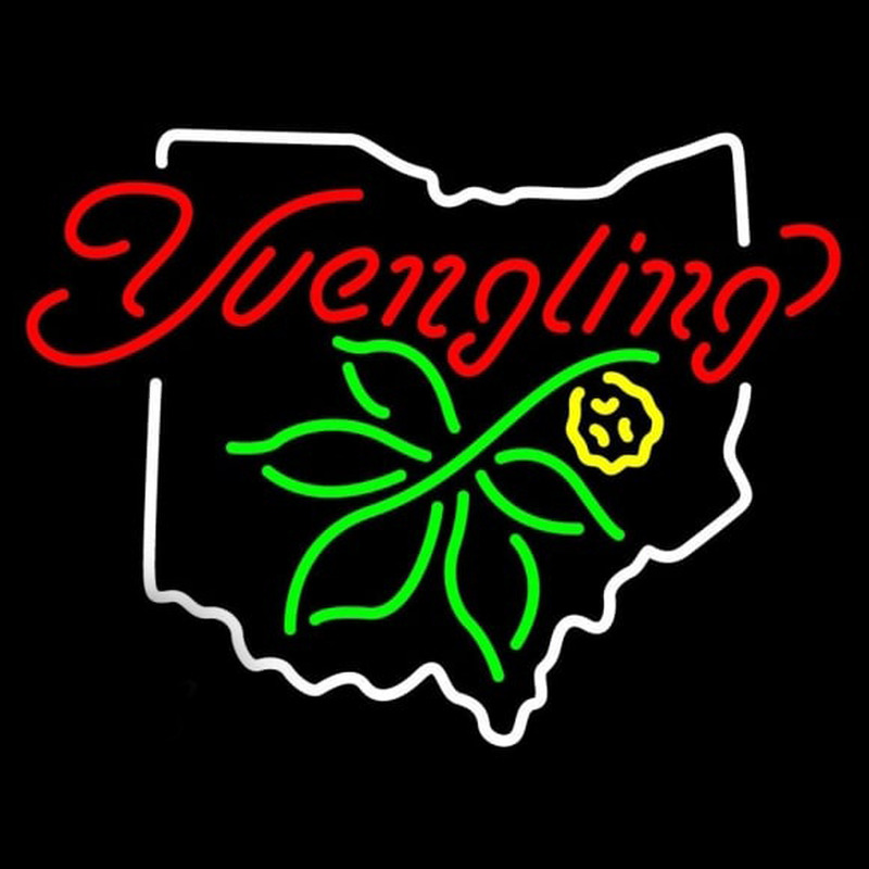 State Of Ohio Yuengling Beer Sign Neon Sign