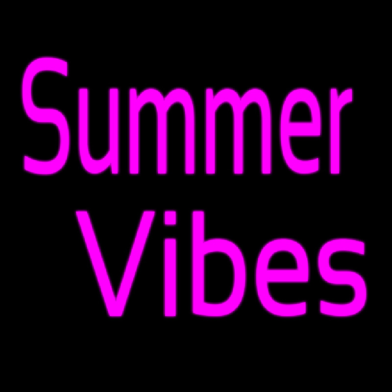 Summer Vibes Neon Sign