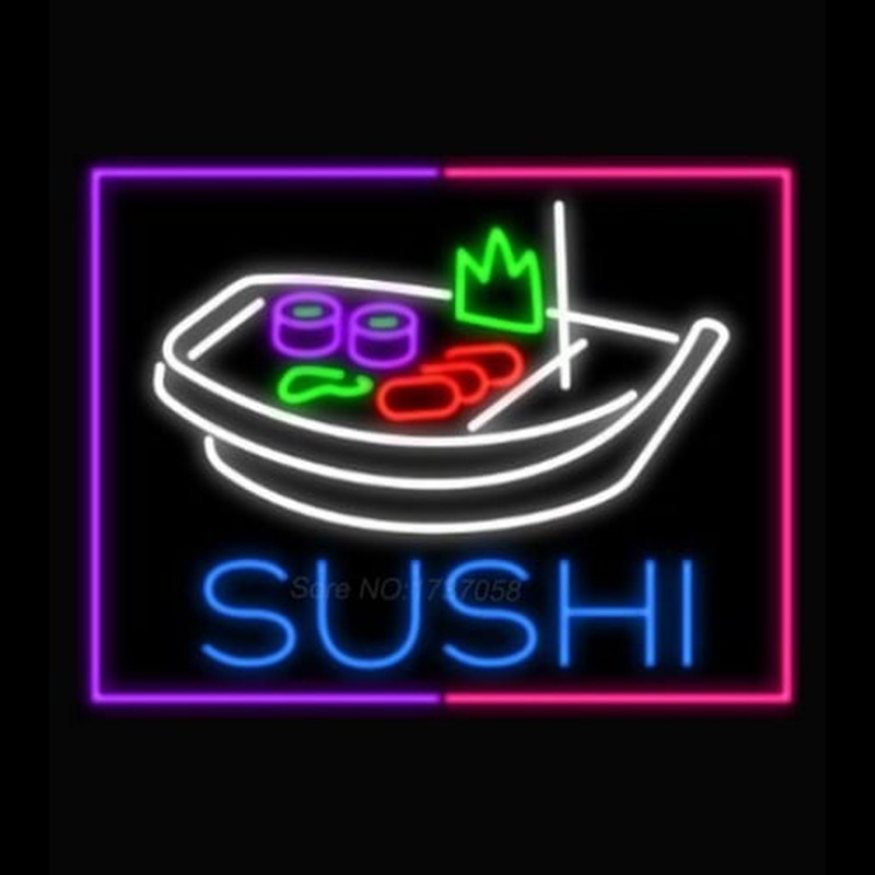 Sushi Boat Neon Sign