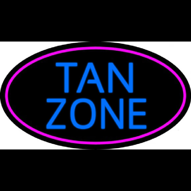 Tan Zone Neon Sign