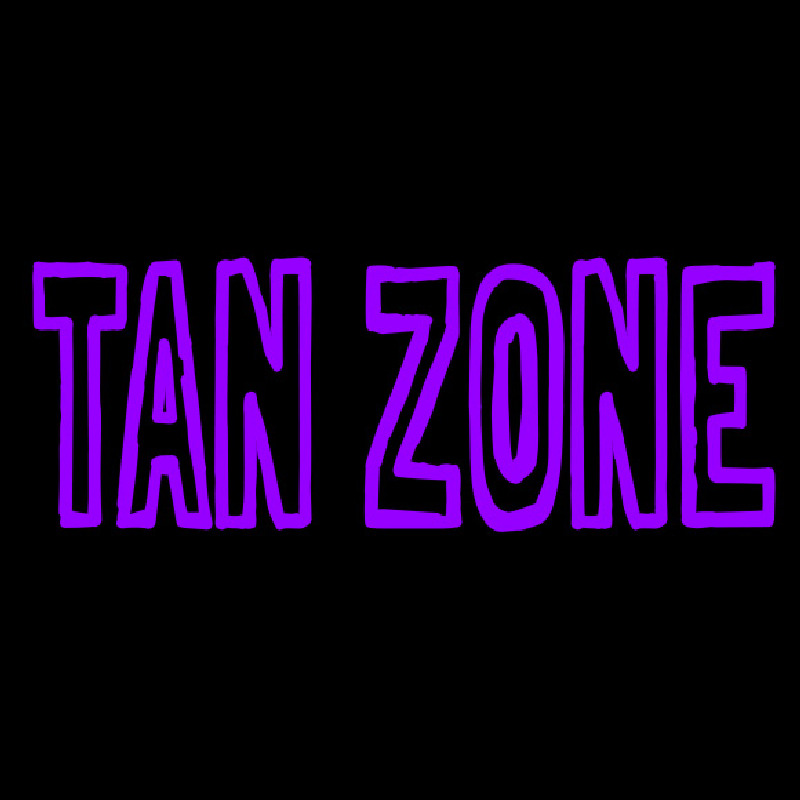 Tan Zone Neon Sign